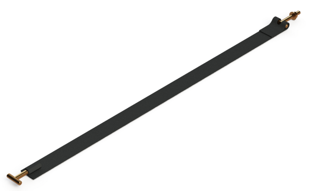 Picture of T-BOLT TO COUPLING NUT -T-BOLT 40-3/4"BLACK SATIN STEEL REGULAR STRAP