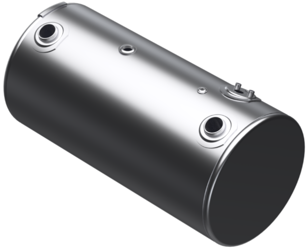 Picture of 98 Gallons 24.5"D x 48.12"L - Kenworth Style, Split