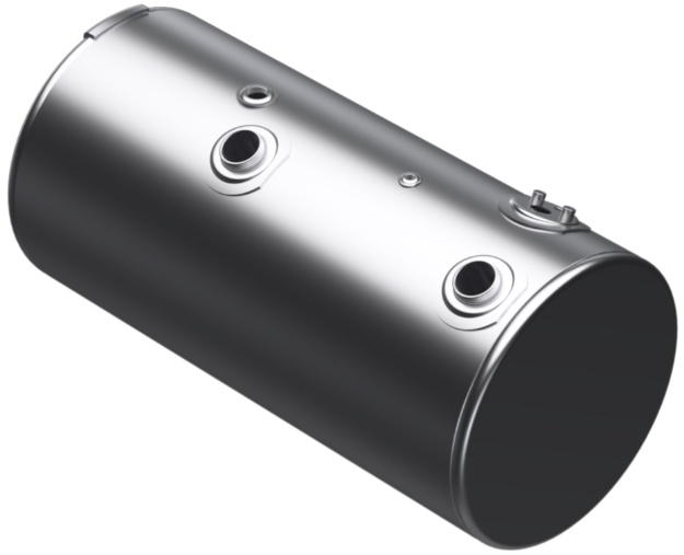 Picture of 98 Gallons 24.5"D x 48.12"L - Kenworth Style, Split