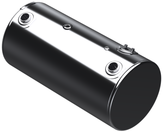 Picture of 98 Gallons 24.5"D x 48.12"L - Kenworth Style, Split