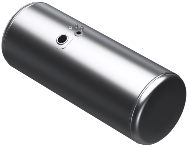 Picture of 138 Gallons 26"D x 60"L - Peterbilt Style - Center Fill Milgrade