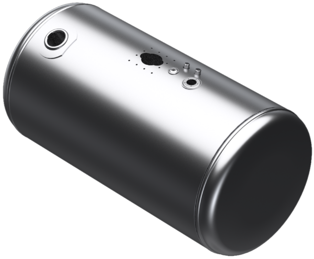 Picture of 101 Gallons 26"D x 43.75"L - Peterbilt Style - Front Fill Milgrade