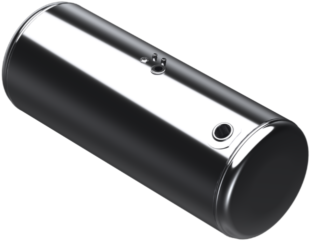 Picture of 138 Gallons 26"D x 60"L - Peterbilt Style - Rear Fill Polished