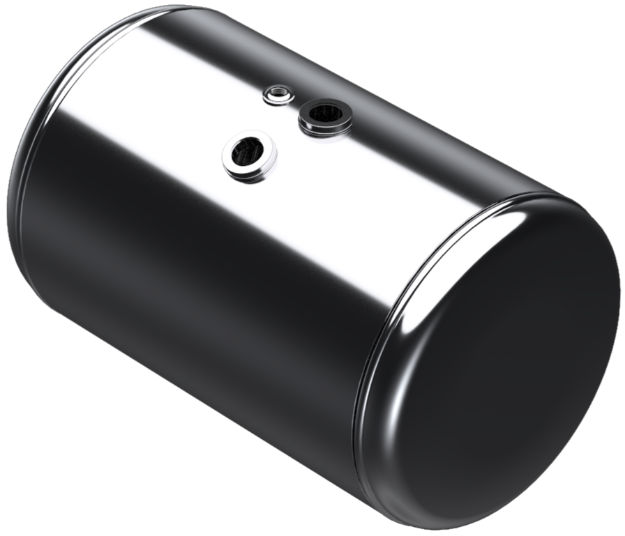 Picture of 79 Gallons 26"D x 34.18"L - Peterbilt Style - Center Fill Polished