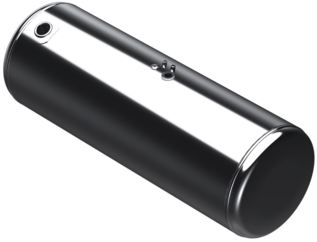 Picture of 154 Gallons 26"D x 67"L - Peterbilt Style - Rear Fill Polished