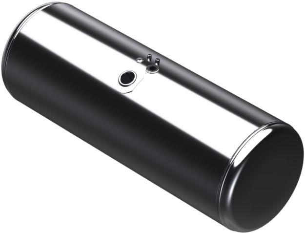 Picture of 154 Gallons 26"D x 67"L - Peterbilt Style - Center Fill Polished