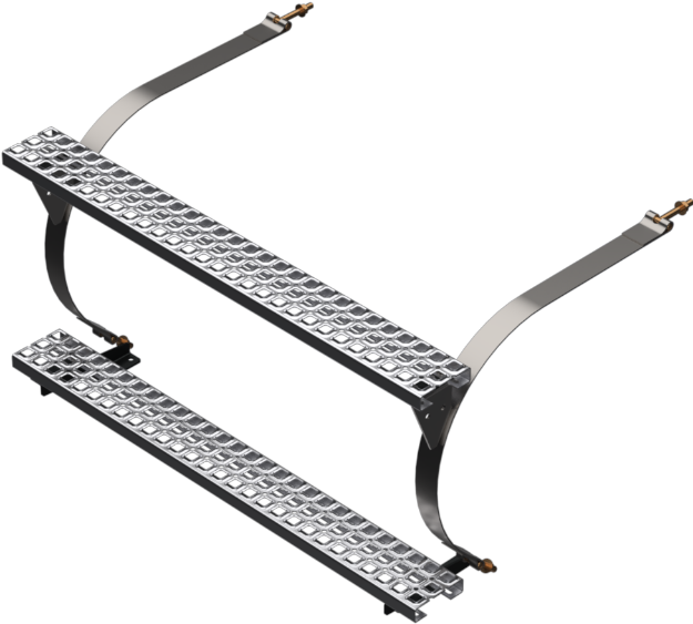 Picture of FORD STEP CONVERSION KIT WITH STAINLESS STEEL STRAPS