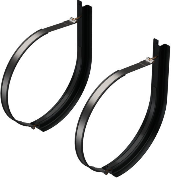 Picture of 25" 2 Piece Stainless Steel Mounting Kit