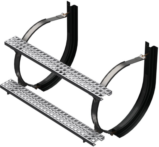 Picture of 23" 2 Piece Stainless Steel Mounting Kit Combo