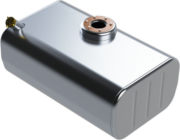 Picture of 54 Gallons 15"H x 24"W x 37"L - GMC Style - Rear Fill Milgrade