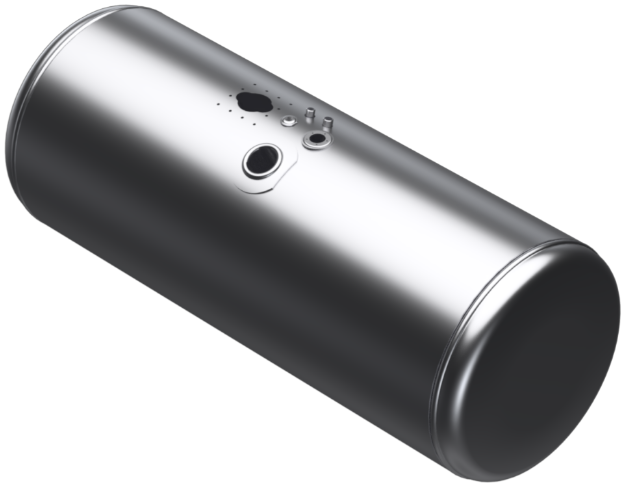 Picture of 138 Gallons 26"D x 60"L - Peterbilt Style - Center Fill Milgrade