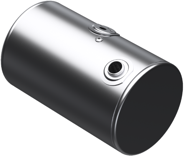 Picture of 56 Gallons 22"D x 34"L - Kenworth Style - Rear Fill Milgrade