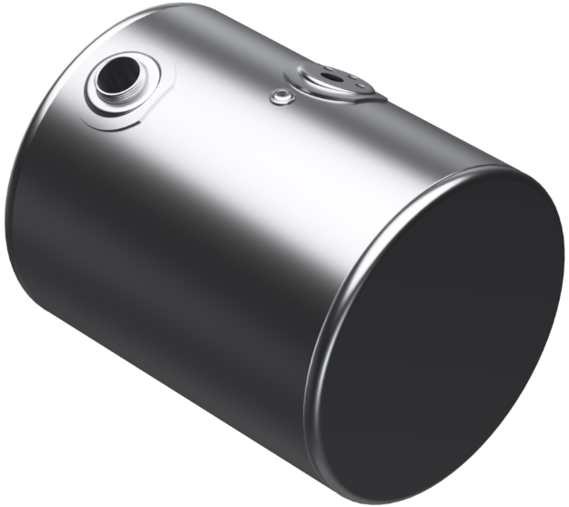 Picture of 57 Gallons 24.5"D x 28"L - Kenworth Style - Rear Fill Milgrade