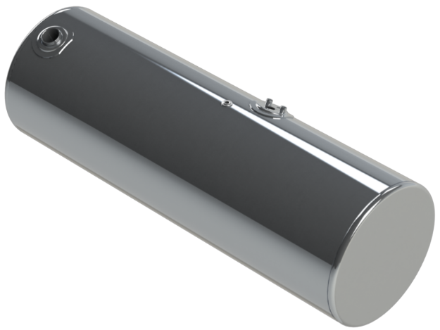 Picture of 147 Gallons 24.5"D x 72"L - Kenworth Style - Rear Fill Polished