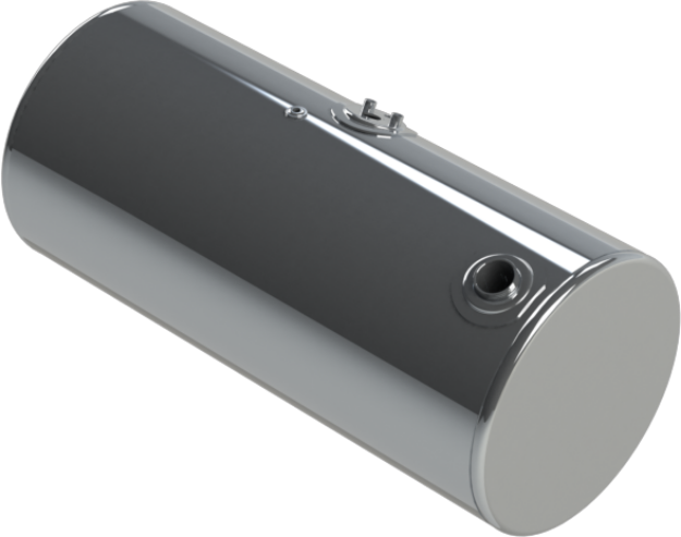 Picture of 107 Gallons 24.5"D x 52.5"L - Kenworth Style - Rear Fill Polished