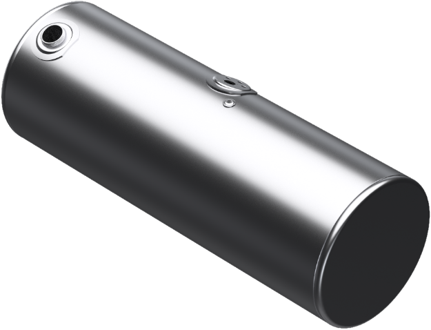 Picture of 99 Gallons 22"D x 60"L - Kenworth Style - Rear Fill Milgrade