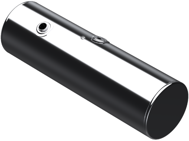 Picture of 118 Gallons 22"D x 72"L - Kenworth Style - Center Fill Polished