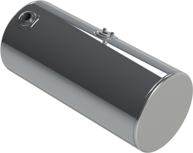 Picture of 107 Gallons 24.5"D x 52.5"L - Kenworth Style - Front Fill Polished