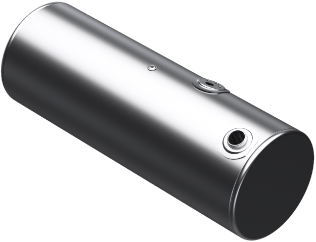 Picture of 99 Gallons 22"D x 60"L - Kenworth Style - Front Fill Milgrade