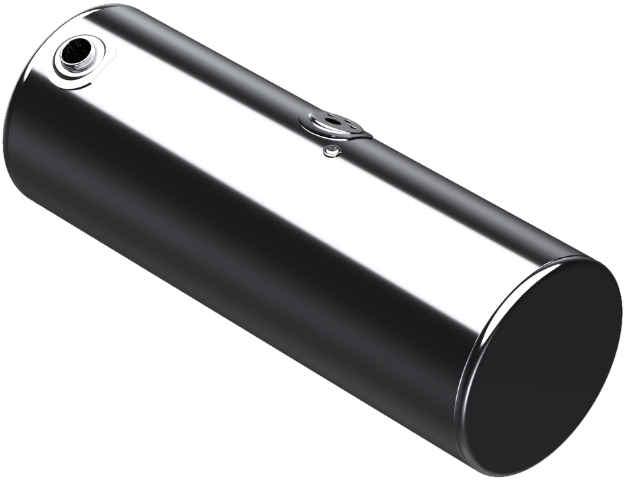 Picture of 99 Gallons 22"D x 60"L - Kenworth Style - Rear Fill Polished