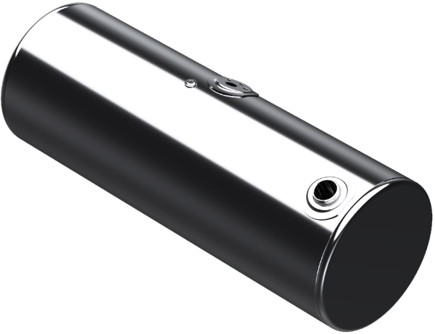 Picture of 99 Gallons 22"D x 60"L - Kenworth Style - Rear Fill Polished