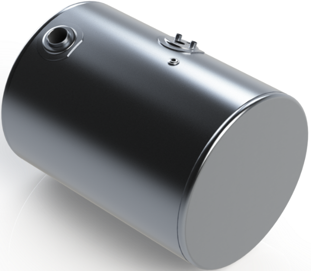 Picture of 99 Gallons 28.5"D x 36"L - Kenworth Style - Front Fill Milgrade