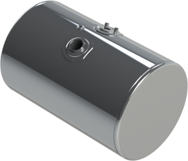 Picture of 73 Gallons 24.5"D x 36"L - Kenworth Style - Center Fill Polished