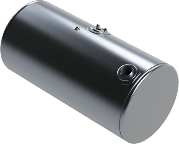 Picture of 97 Gallons 24.5"D x 47.5"L - Kenworth Style - Front Fill Milgrade