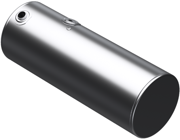 Picture of 132 Gallons 24.5"D x 64.75"L - Kenworth Style - Front Fill Milgrade