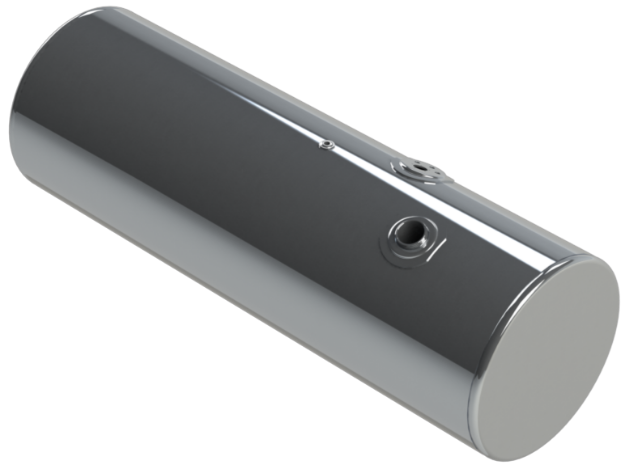 Picture of 147 Gallons 24.5"D x 72"L - Kenworth Style - Front Fill Polished