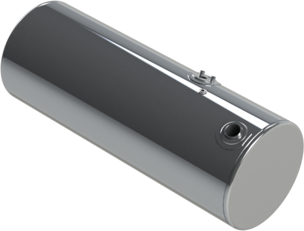 Picture of 132 Gallons 24.5"D x 64.75"L - Kenworth Style - Front Fill Polished