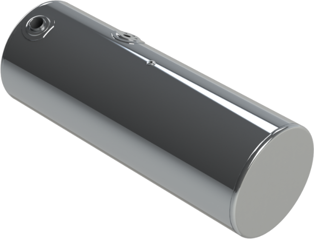 Picture of 132 Gallons 24.5"D x 64.75"L - Kenworth Style - Front Fill Polished