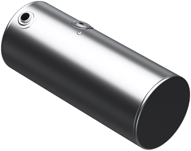 Picture of 118 Gallons 24.5"D x 58"L - Kenworth Style - Front Fill Milgrade