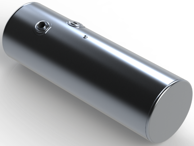 Picture of 147 Gallons 24.5"D x 72"L - Kenworth Style - Front Fill Milgrade