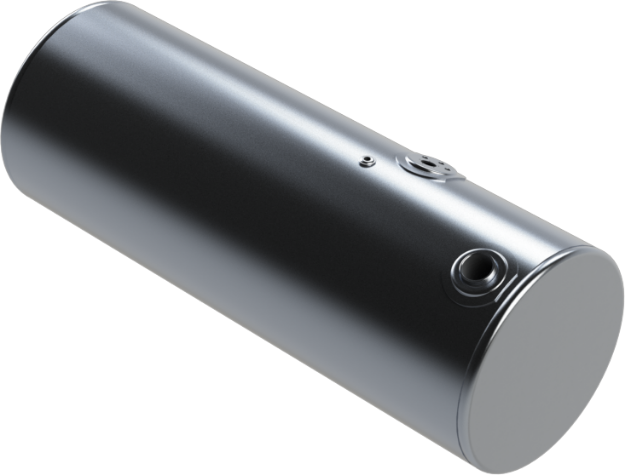 Picture of 132 Gallons 24.5"D x 64.75"L - Kenworth Style - Rear Fill Milgrade