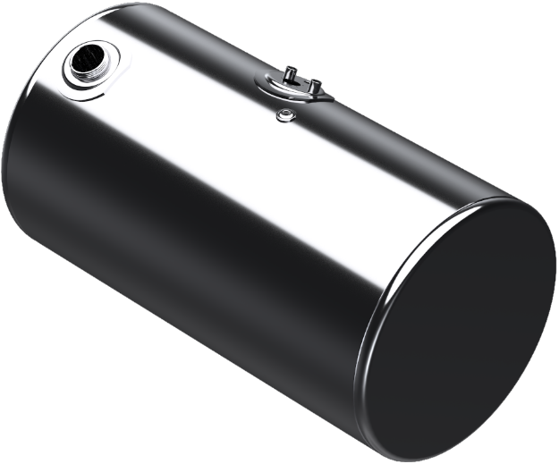 Picture of 88 Gallons 24.5"D x 43"L - Kenworth Style - Rear Fill Polished