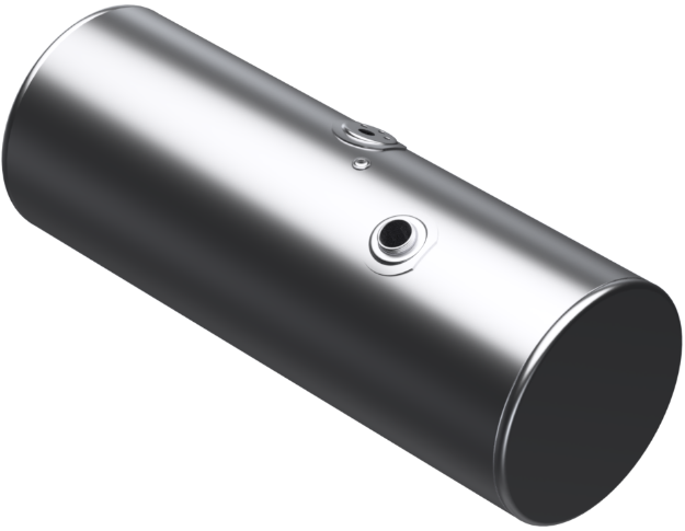 Picture of 132 Gallons 24.5"D x 64.75"L - Kenworth Style - Front Fill Milgrade