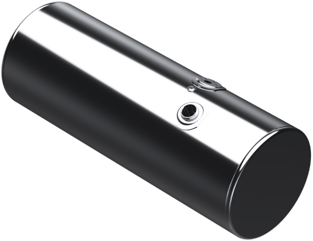 Picture of 132 Gallons 24.5"D x 64.75"L - Kenworth Style - Front Fill Polished