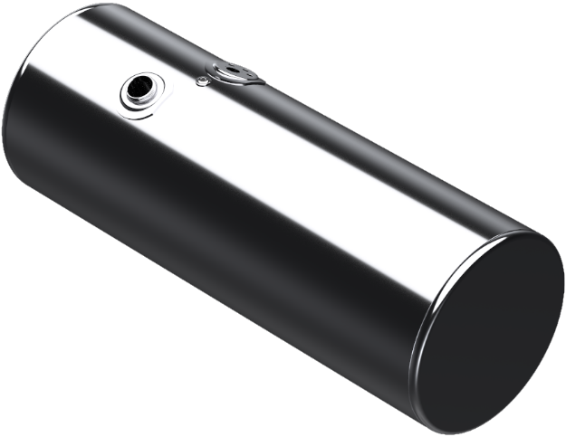 Picture of 132 Gallons 24.5"D x 64.75"L - Kenworth Style - Front Fill Polished