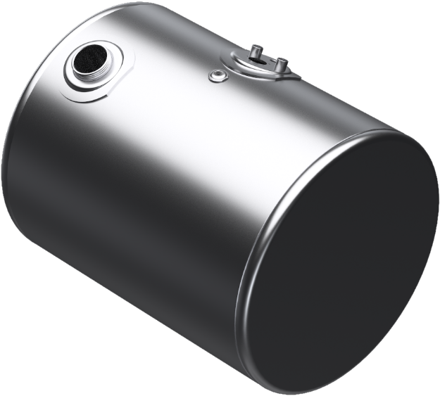 Picture of 57 Gallons 24.5"D x 28"L - Kenworth Style - Rear Fill Milgrade