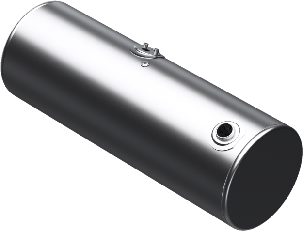 Picture of 100 Gallons 22"D x 61"L - Kenworth Style - Front Fill Milgrade