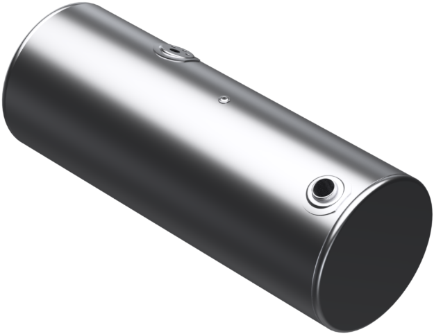 Picture of 132 Gallons 24.5"D x 64.75"L - Kenworth Style - Rear Fill Milgrade