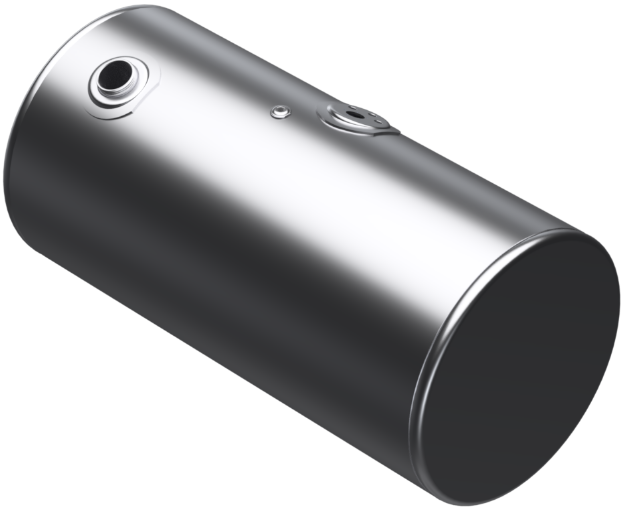 Picture of 97 Gallons 24.5"D x 47.5"L - Kenworth Style - Front Fill Milgrade