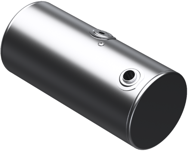 Picture of 76 Gallons 22"D x 46"L - Kenworth Style - Rear Fill Milgrade