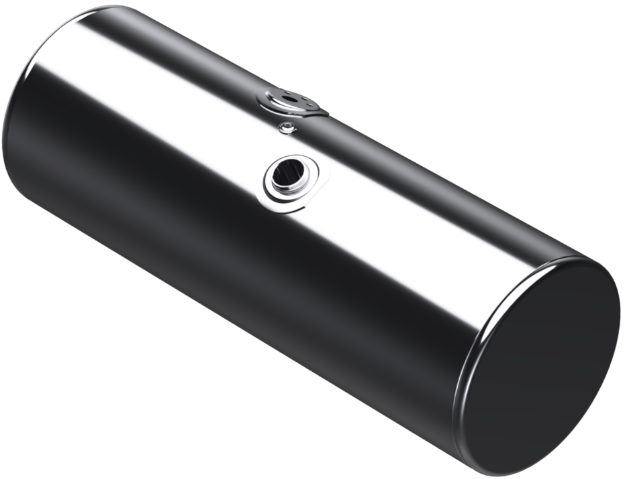 Picture of 99 Gallons 22"D x 60"L - Kenworth Style Center Fill Polished