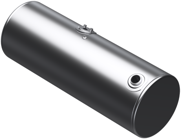 Picture of 99 Gallons 22"D x 60"L - Kenworth Style - Rear Fill Milgrade