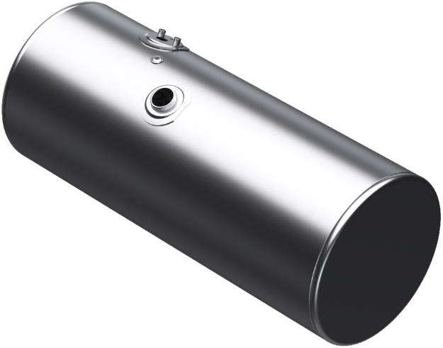 Picture of 118 Gallons 24.5"D x 58"L - Kenworth Style - Center Fill Milgrade