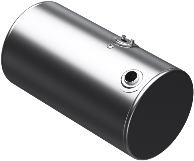 Picture of 88 Gallons 24.5"D x 43"L - Kenworth Style - Rear Fill Milgrade