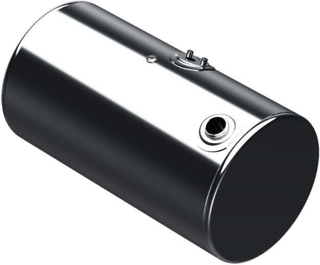 Picture of 88 Gallons 24.5"D x 43"L - Kenworth Style - Rear Fill Polished