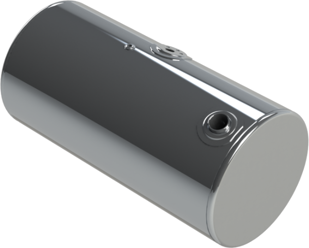 Picture of 97 Gallons 24.5"D x 47.5"L - Kenworth Style - Front Fill Polished